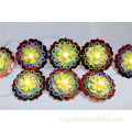 Kerstpapier Flower String Light